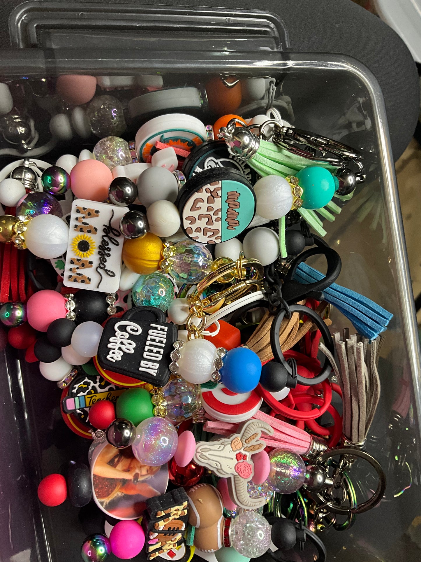 Keychains with tassels!