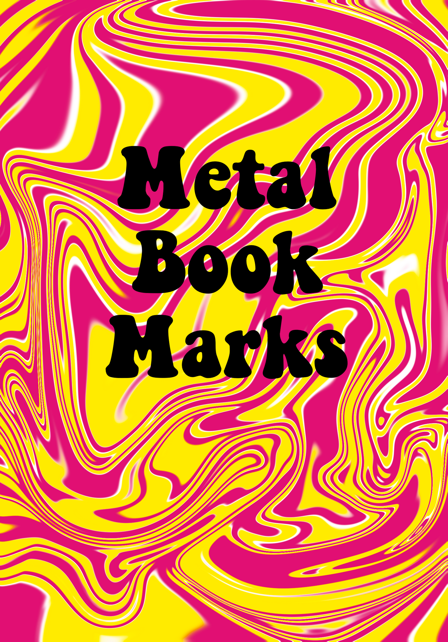 This Or That Metal Bookmark