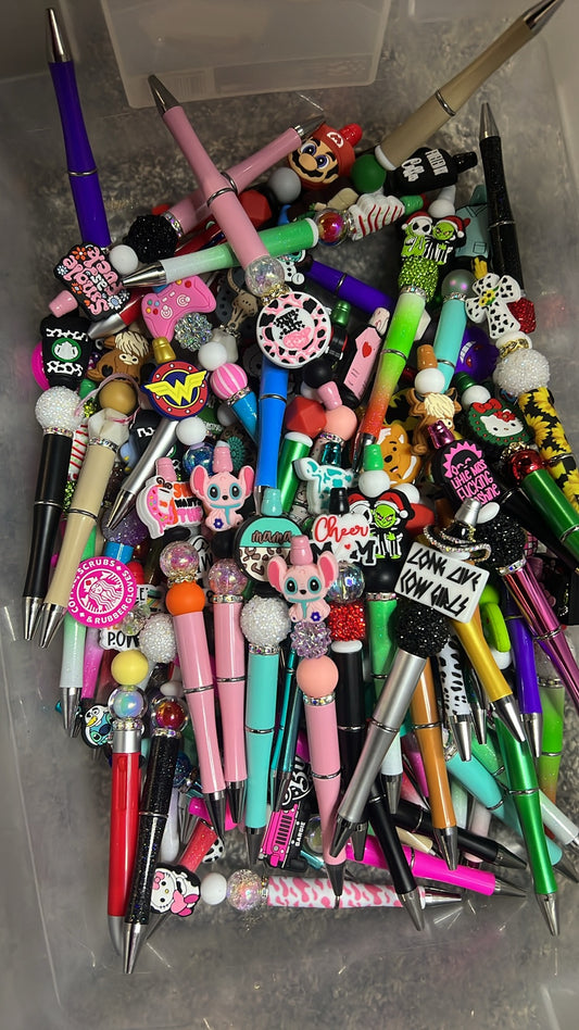 5 Beaded pen deal
