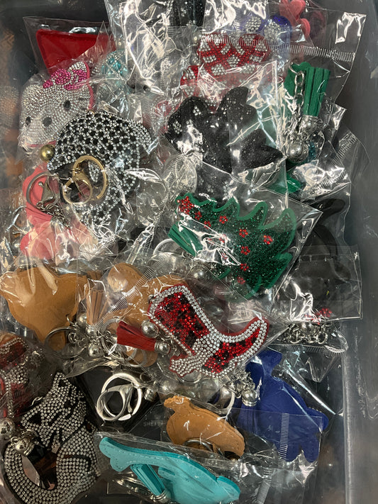 Rhinestone keychains