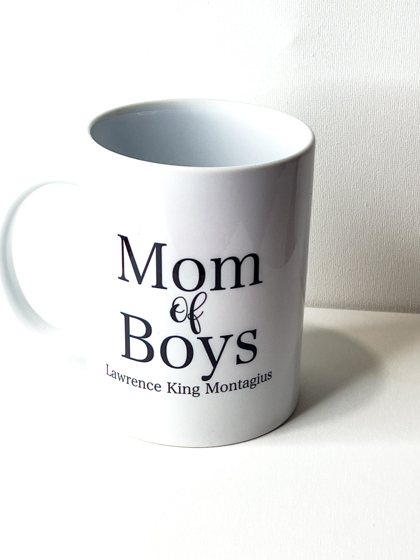 Mom of coffee cup