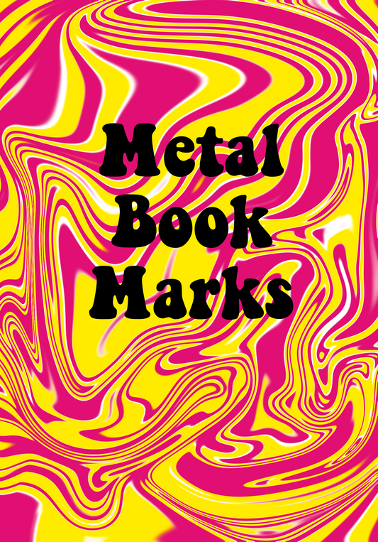 This Or That Metal Bookmark